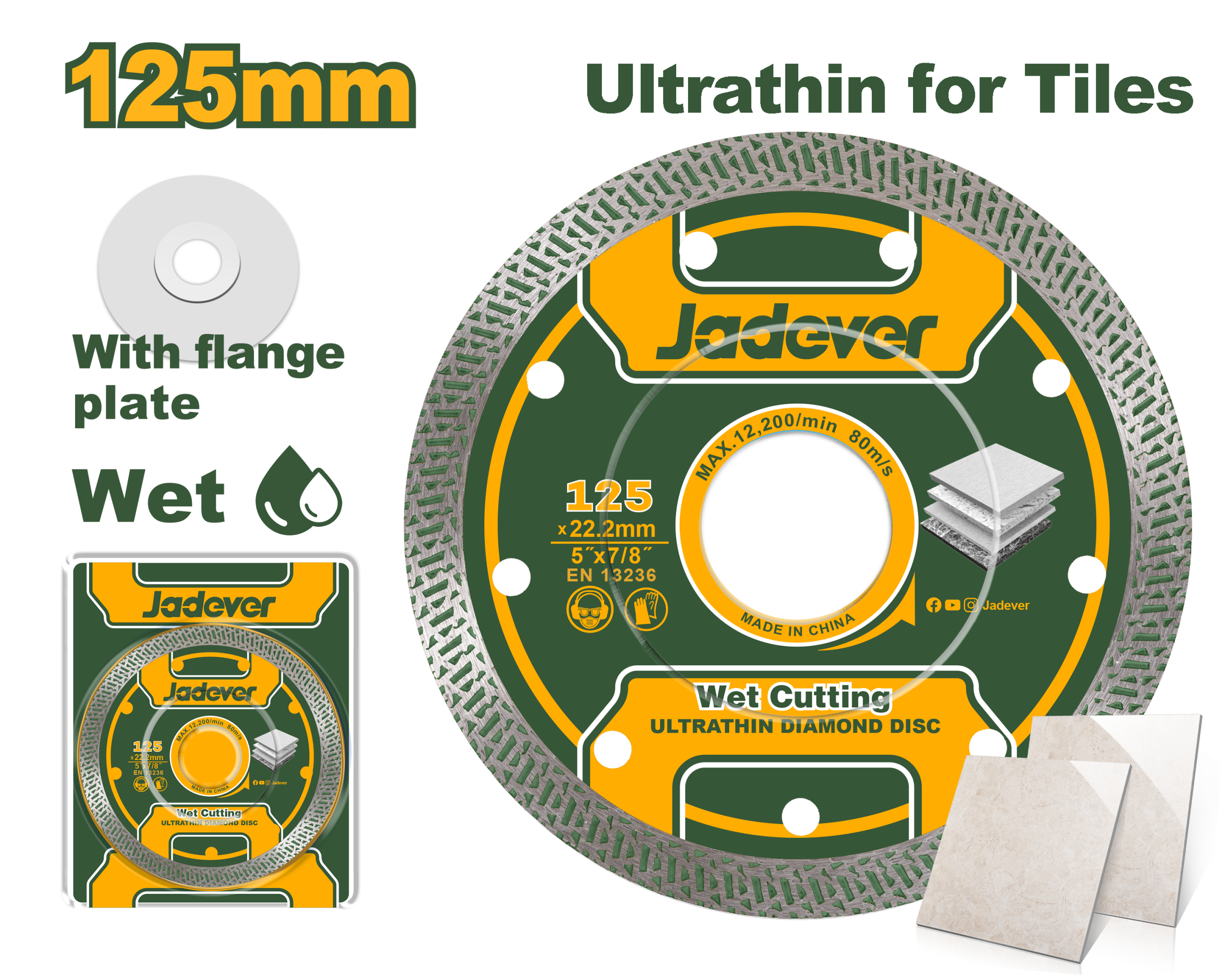 Disque de diamant ultra-mince
