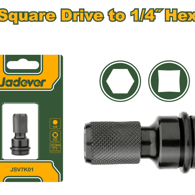 Adaptateur carré vers hexagonal