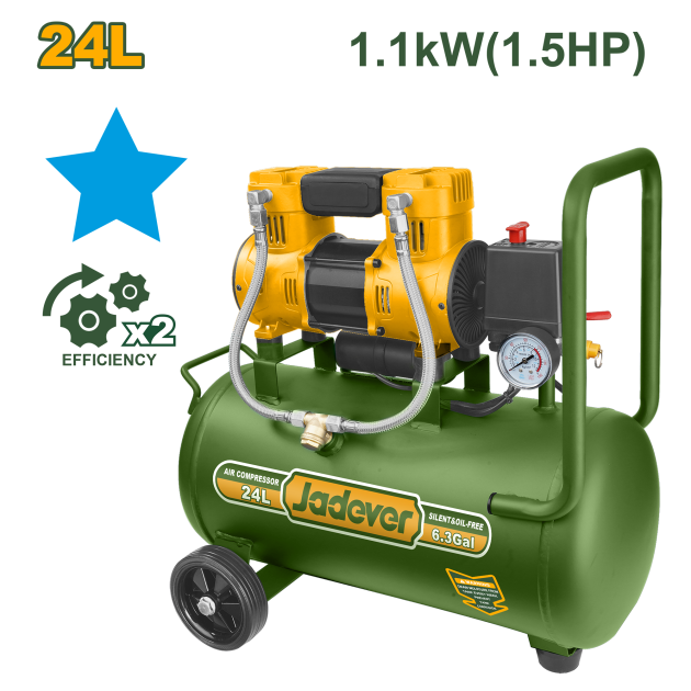 compresseur 24l silencieux