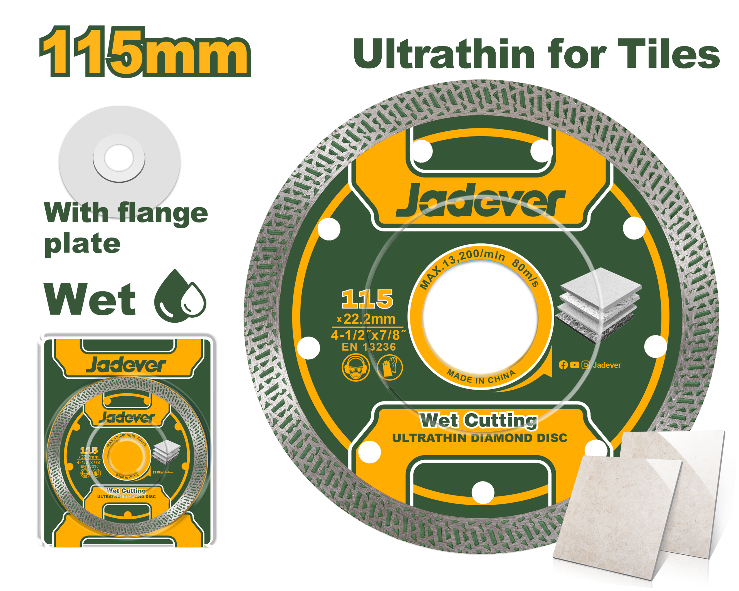 Disque diamant ultra-mince