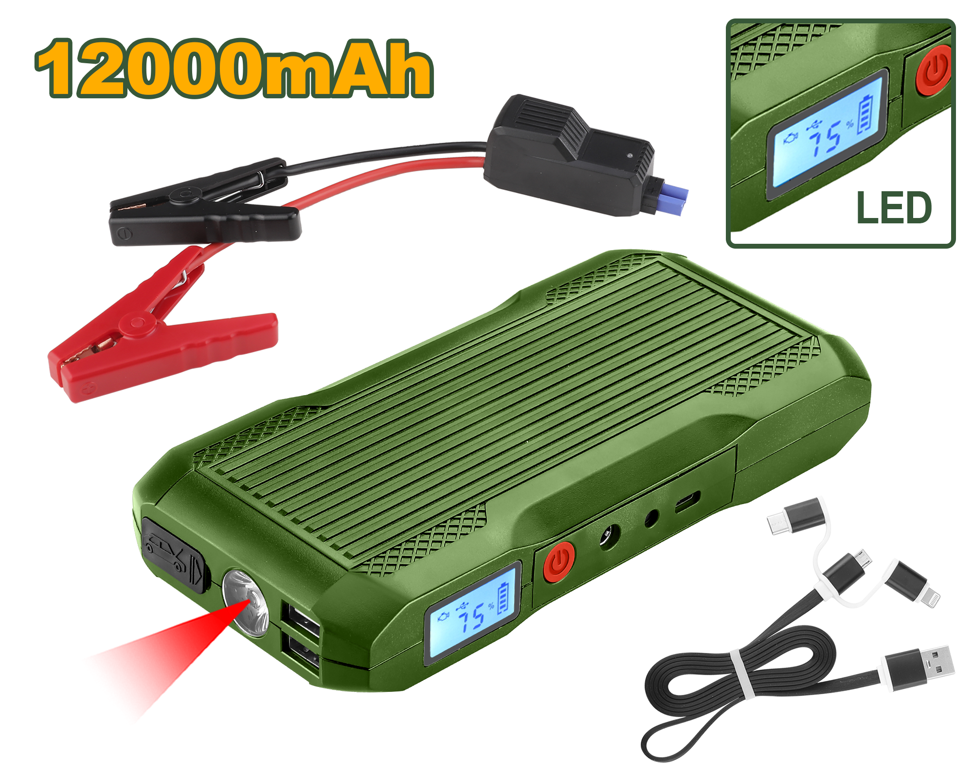 Démarreur de batterie lithium-ion