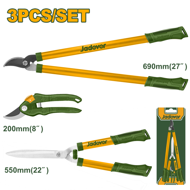Ensemble De Cisailles De Jardin
