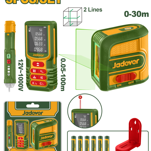 niveau laser et kit de mesure de distance