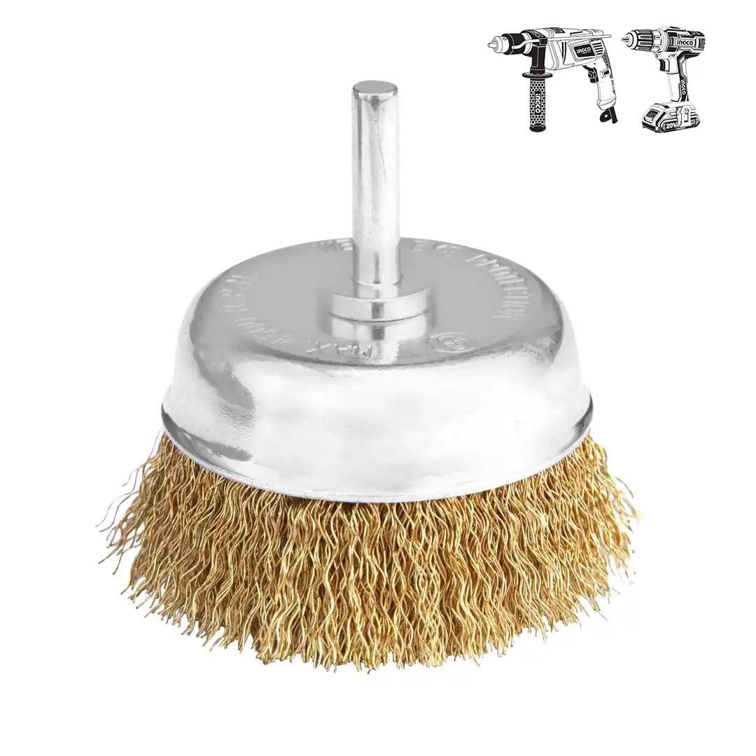 Brosse metalique visseuse perceuse 3 pouces ingco