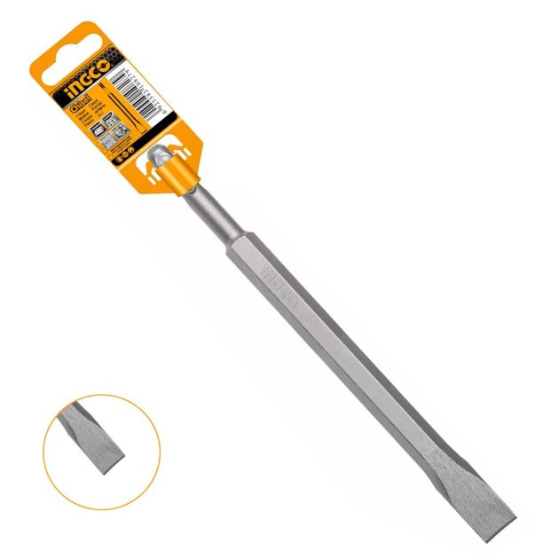 Burin plat sds plus ingco 14-240mm