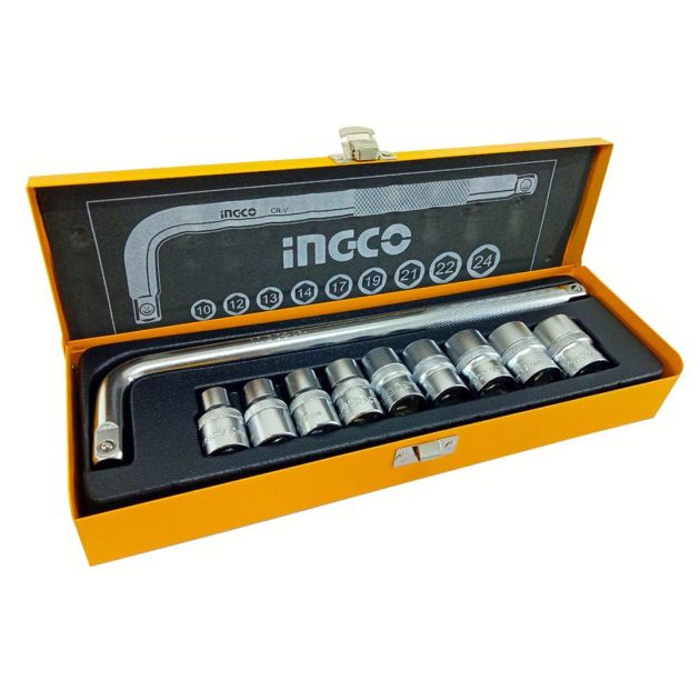 Coffret 10pcs 10-24 ingco