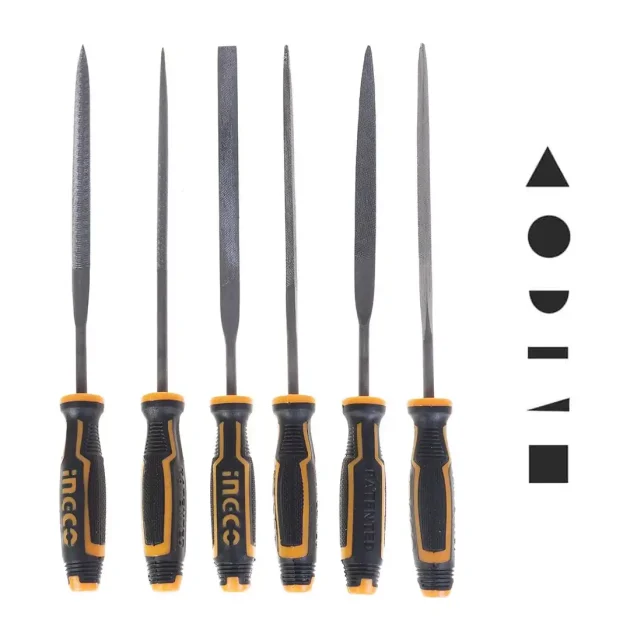 Ensemble de limes 6pcs ingco