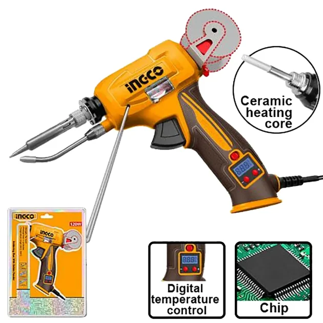 Fer a souder automatique ingco 120w