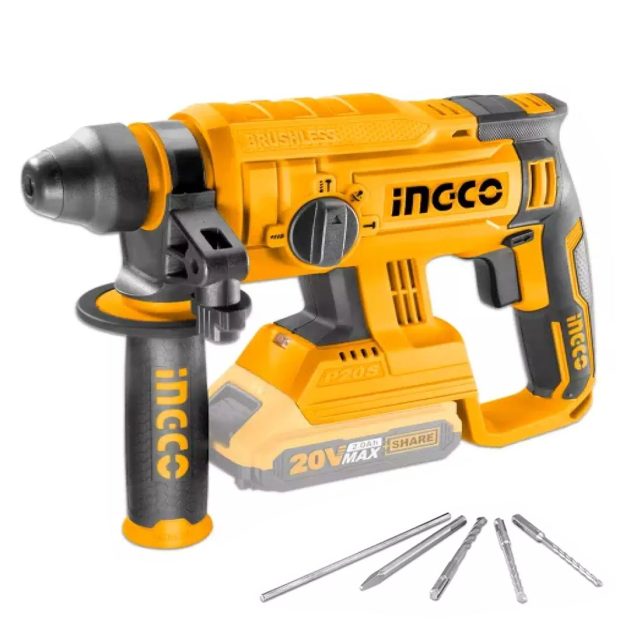 Marteau perforateur ingco 20v 4a gm