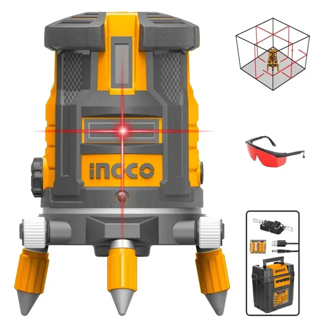 Niveau laser 5 lignes ingco