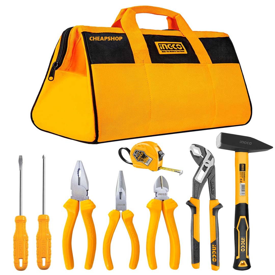 Pack bricoleur ingco 9 pcs