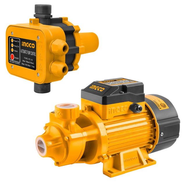 Pack pompe automatique 0.5hp-10bar ingco
