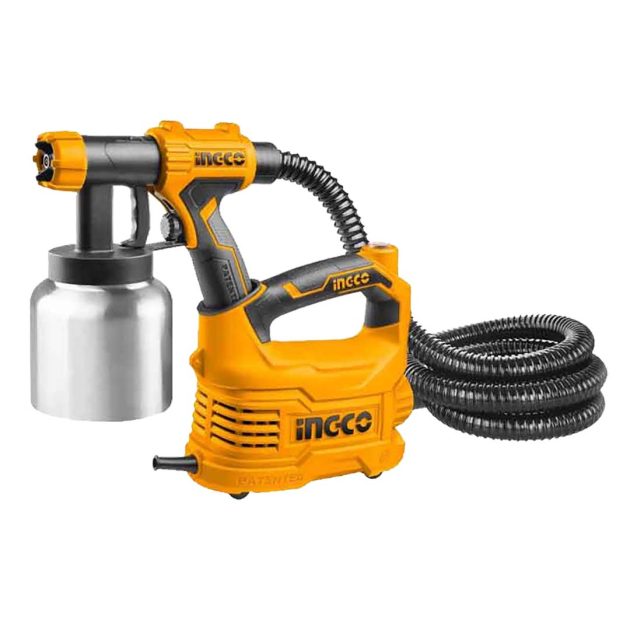 Pistolet de peinture electrique ingco 550w alu