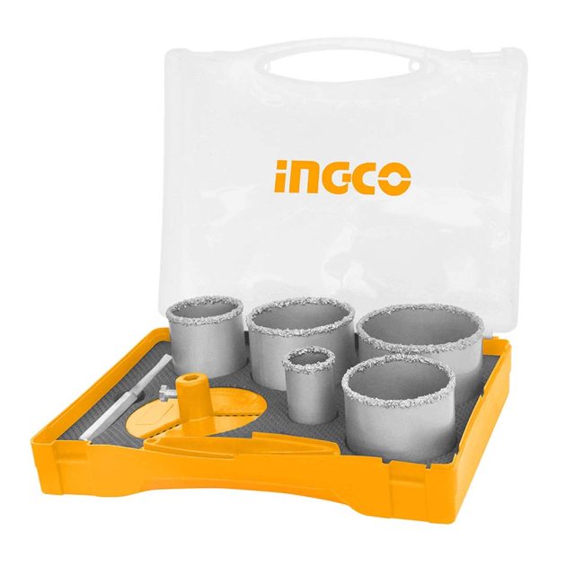 Scies cloches ingco a grains en carbure 7pcs