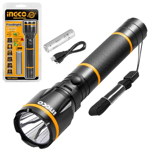 Torche led rechargeable ingco