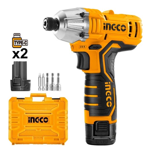 Visseuse boulonneuse ingco 12v 2 battries typec