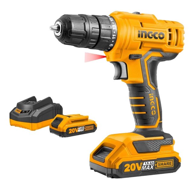 Visseuse ingco 20v 1bat 1.5a