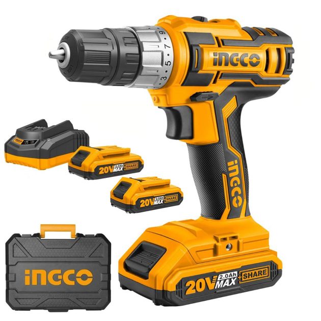 Visseuse perceuse 20v 2a ingco